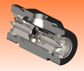 不銹鋼液體渦輪流量計(jì)工作原理圖